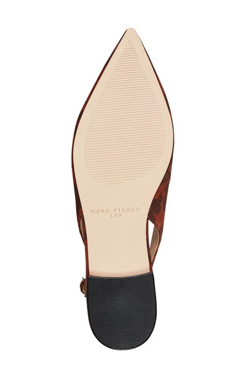 Marc Fisher Ltd Grissy Slingback Pointed Toe Flat