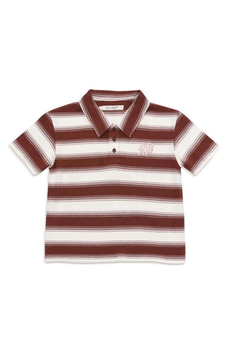 HONOR THE GIFT Stripe Cotton Polo, Main, color, 
