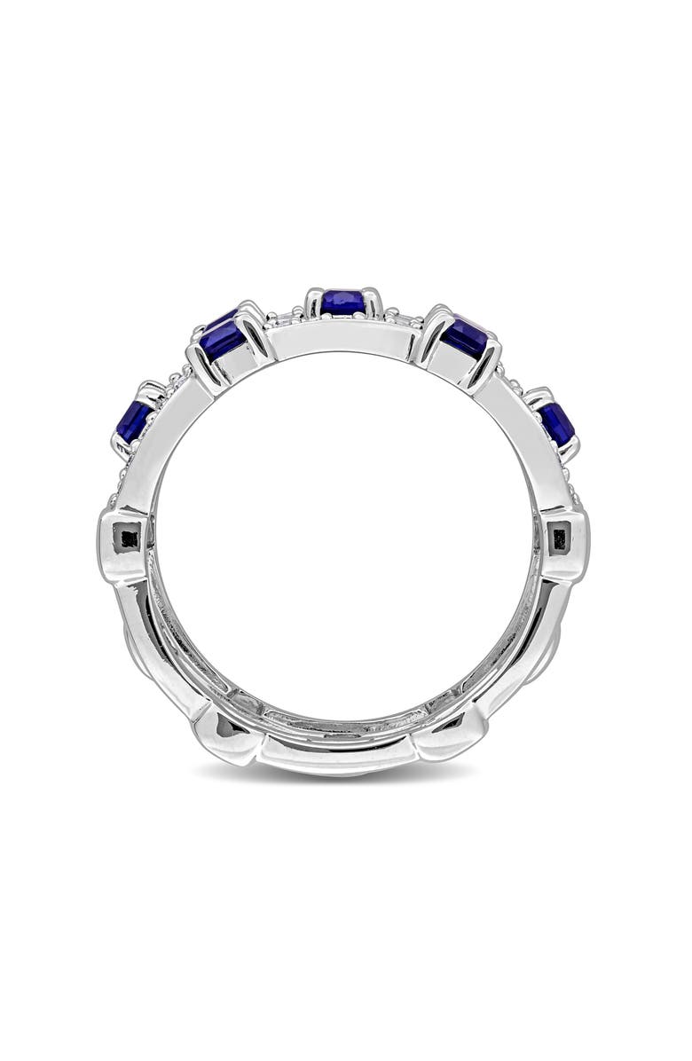 Created Forever Lab Grown Gemstone & Diamond Ring, Alternate, color, 