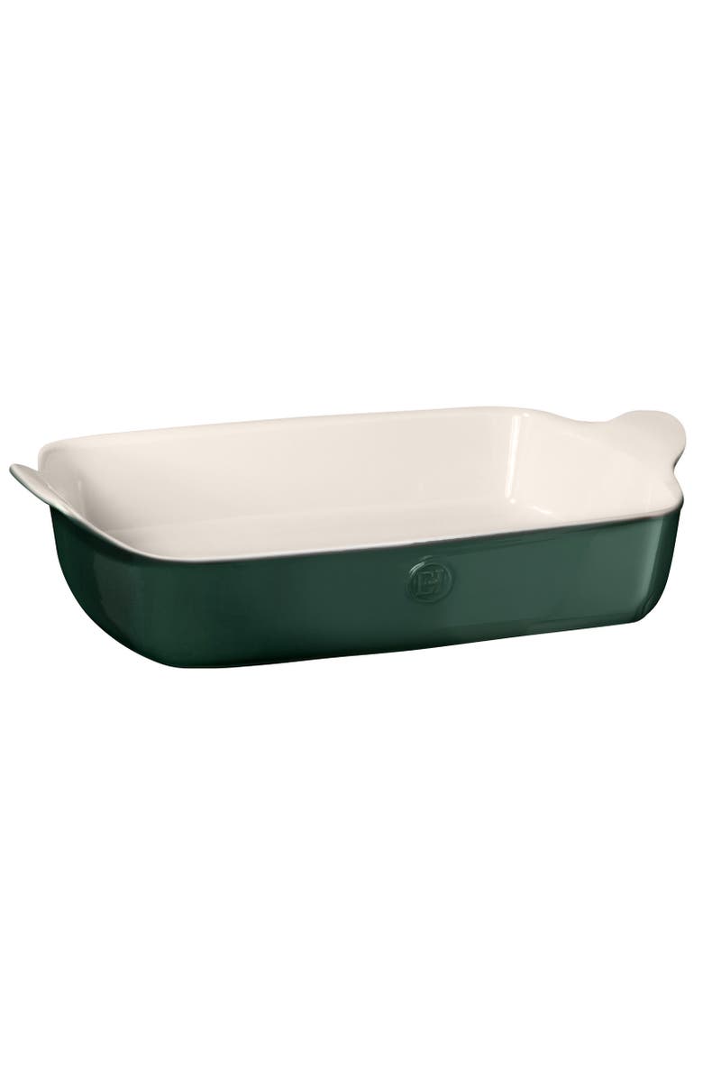 Emile Henry HR Modern Classics Large Rectangular Baker, 13" x 9", Main, color, Evergreen