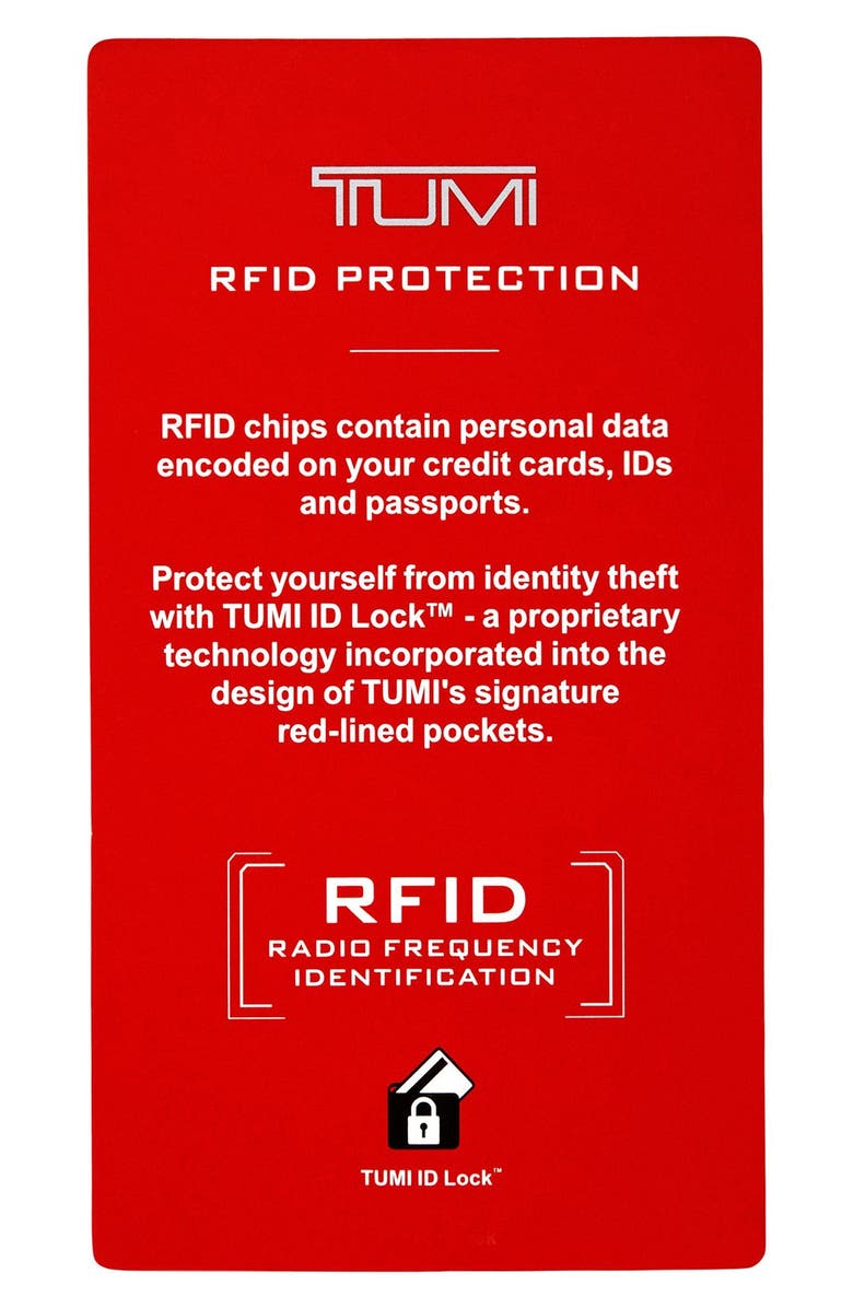 TUMI 'Chambers' Leather Breast Pocket Wallet, Alternate, color, 