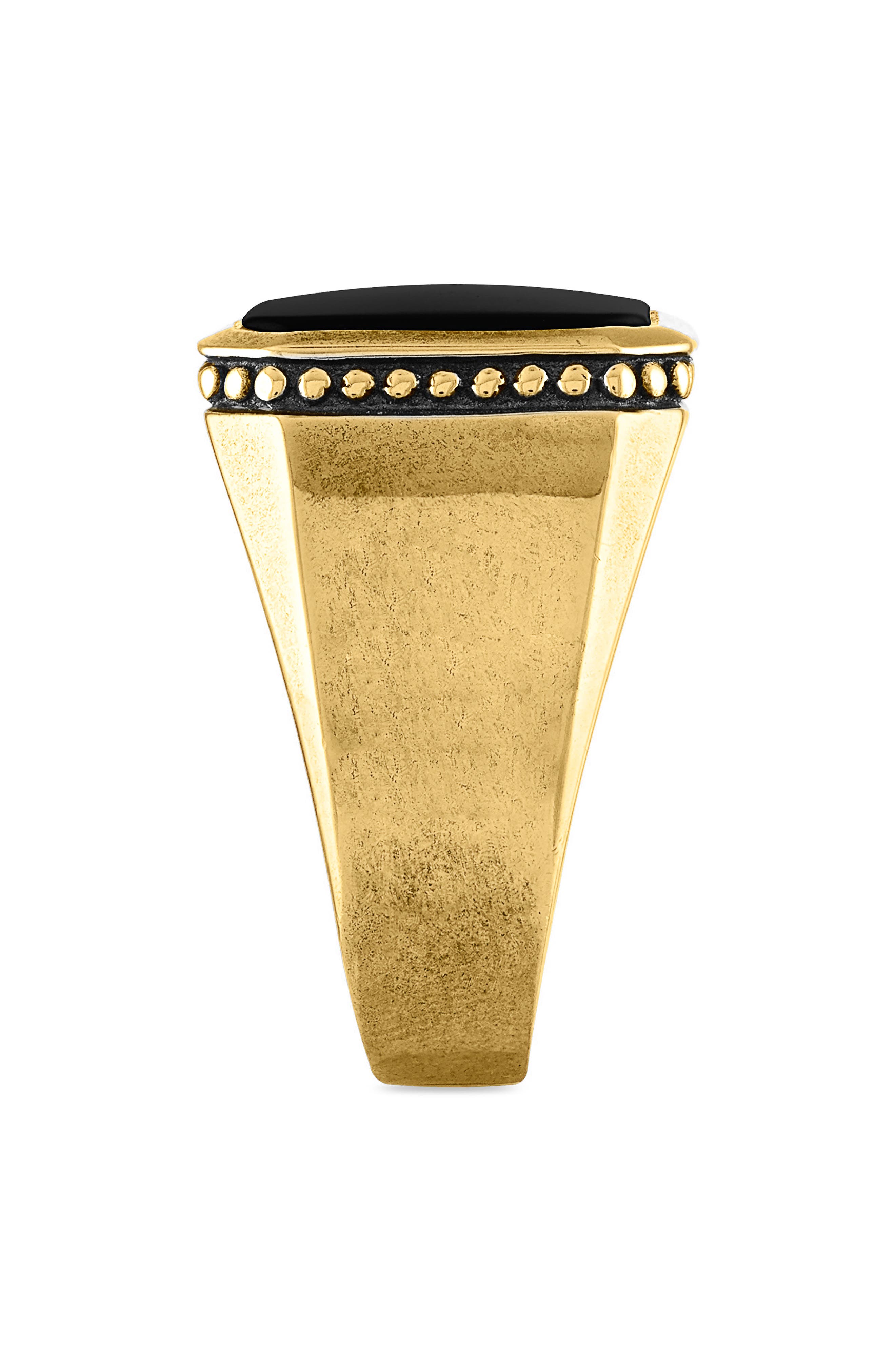 Esquire Agate Signet Ring (Men) | Nordstromrack