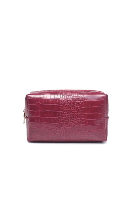 Croc Chic Cosmetic & Travel Organizer Pouch