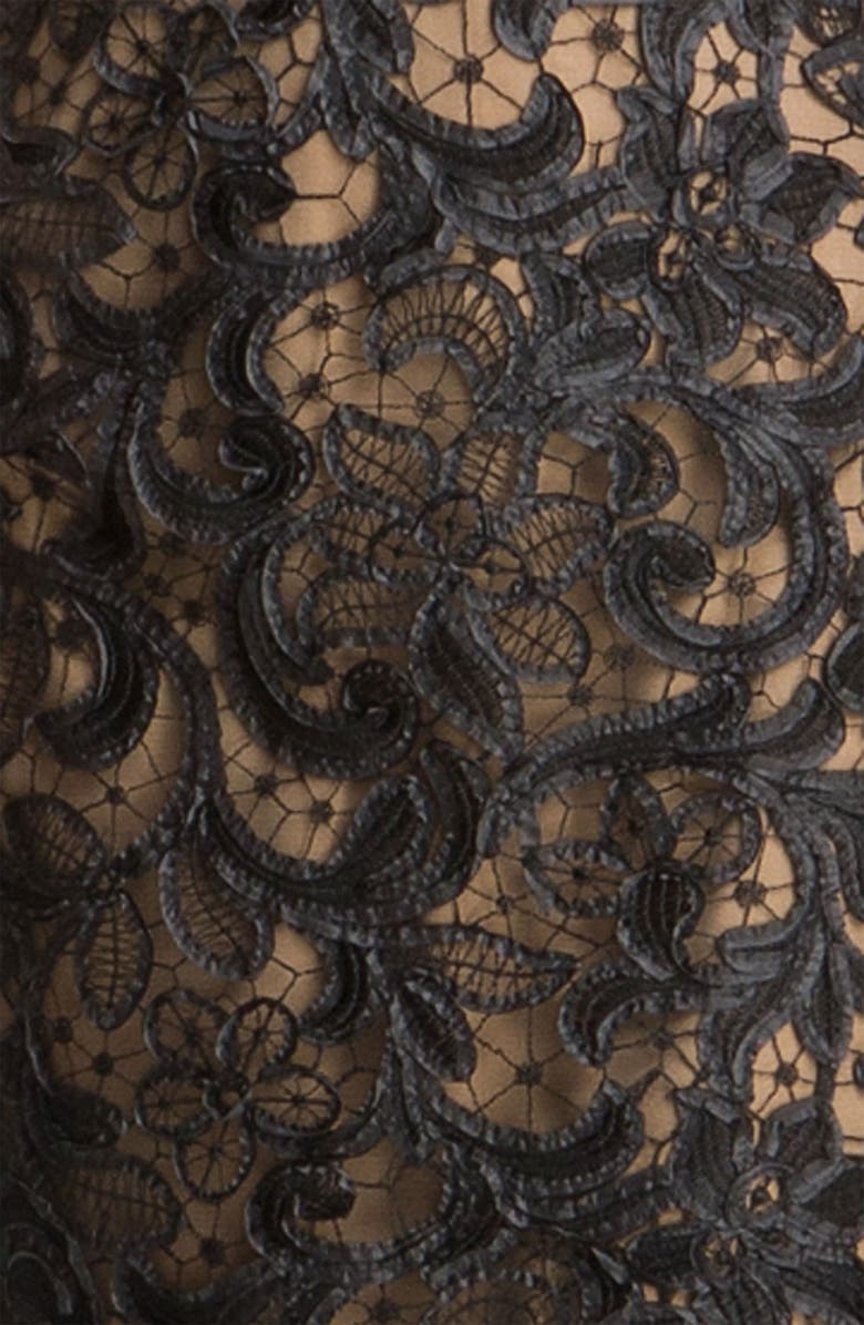 T by Tadashi Lace Sheath Dress, Alternate, color,