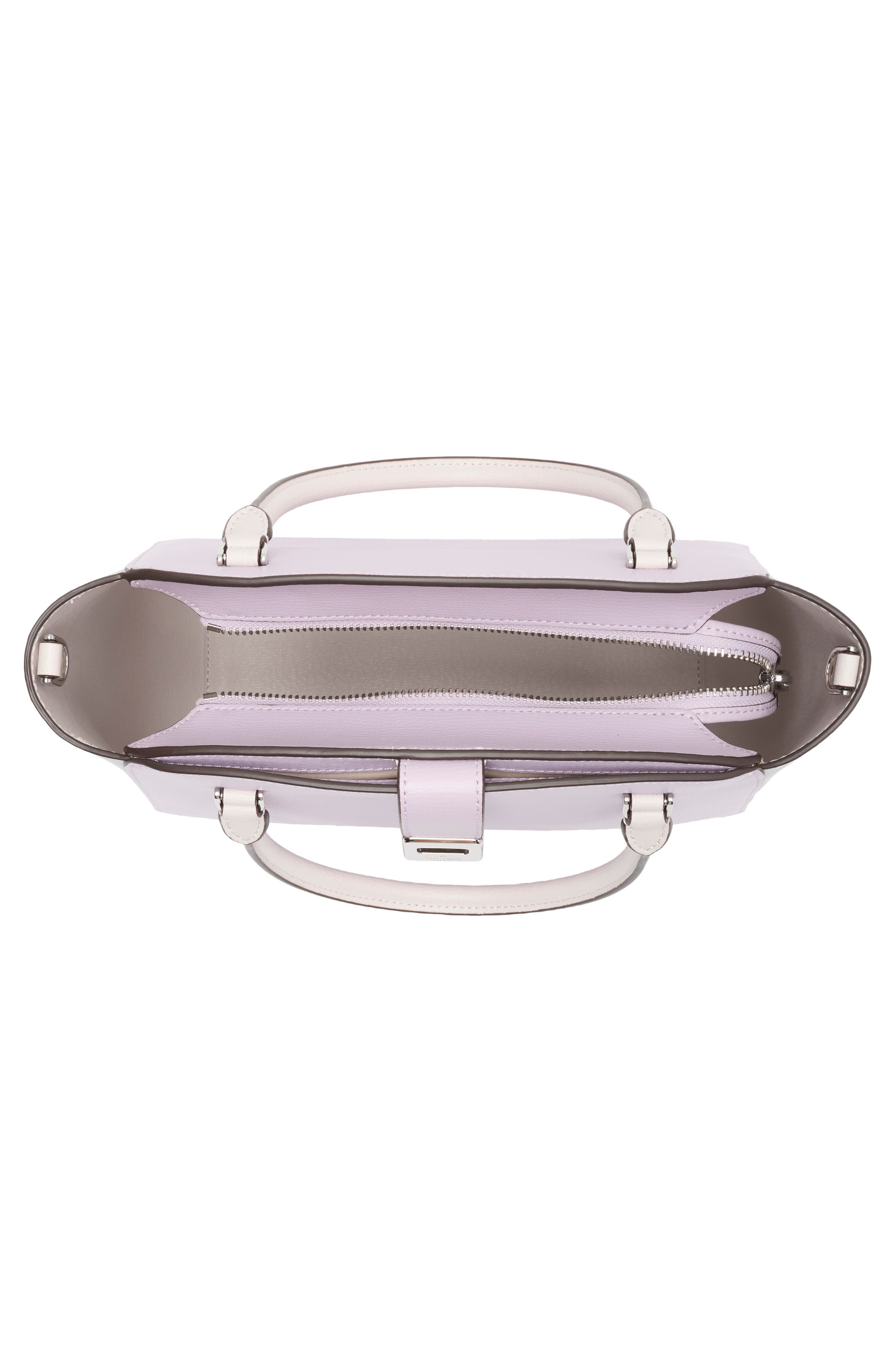 phoebe colorblock shoulder bag, Alternate, color, VIOLET MIST MULTI