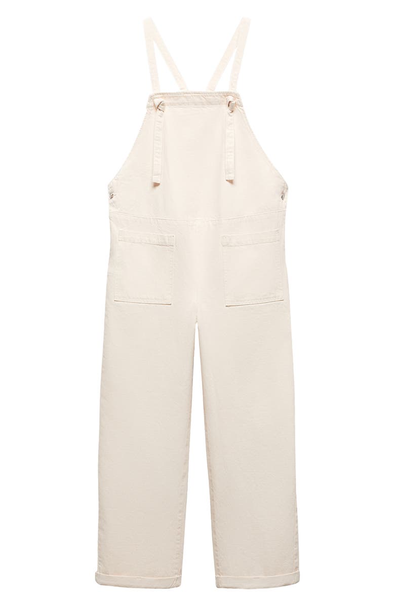 MANGO Denim Maternity Overalls, Alternate, color,