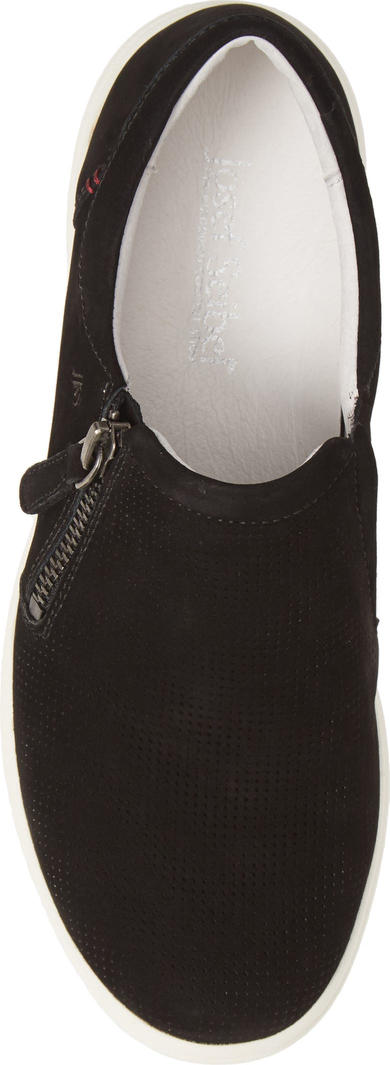 Josef Seibel Caren 22, Scarpe Slip-on In Pelle Nappa, Rosso/grigio, Taglia 40, Larghezza Normale G