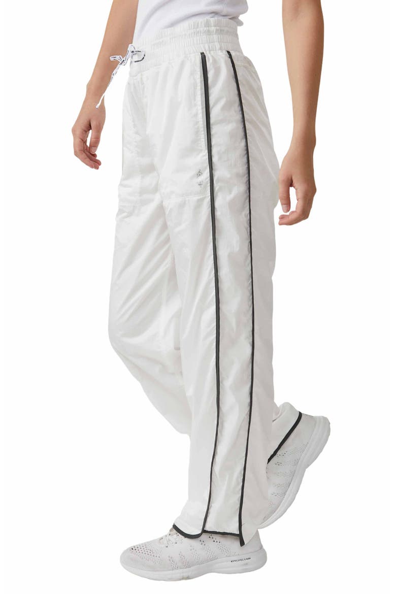 Polish It Off Stripe Pants, Alternate, color, WHITE
