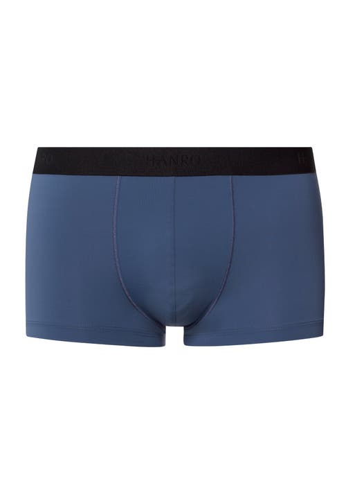 Hanro Micro Touch Boxer Brief In Vintage Indigo