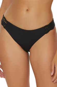 Becca Colette American Crochet Trim Bikini Bottoms