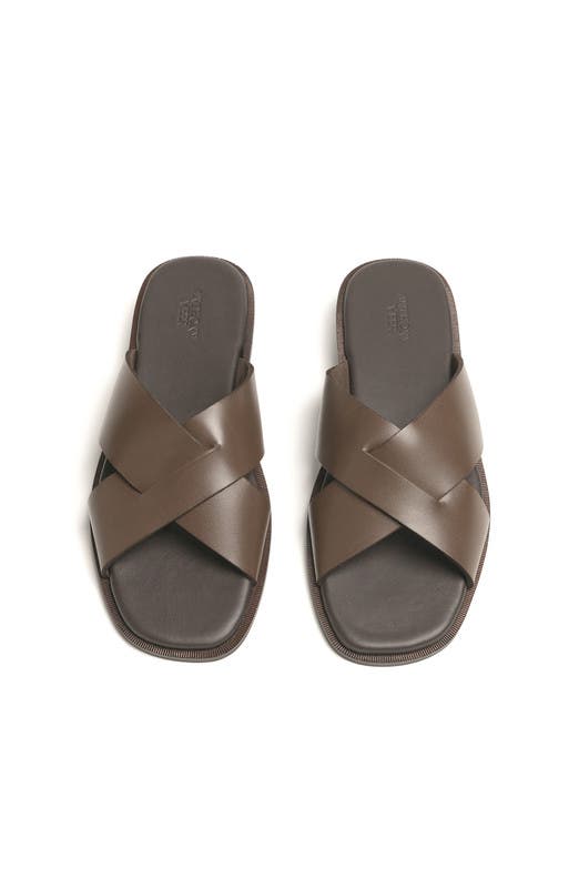 Amalfi Sandal, Alternate, color, Java Brown