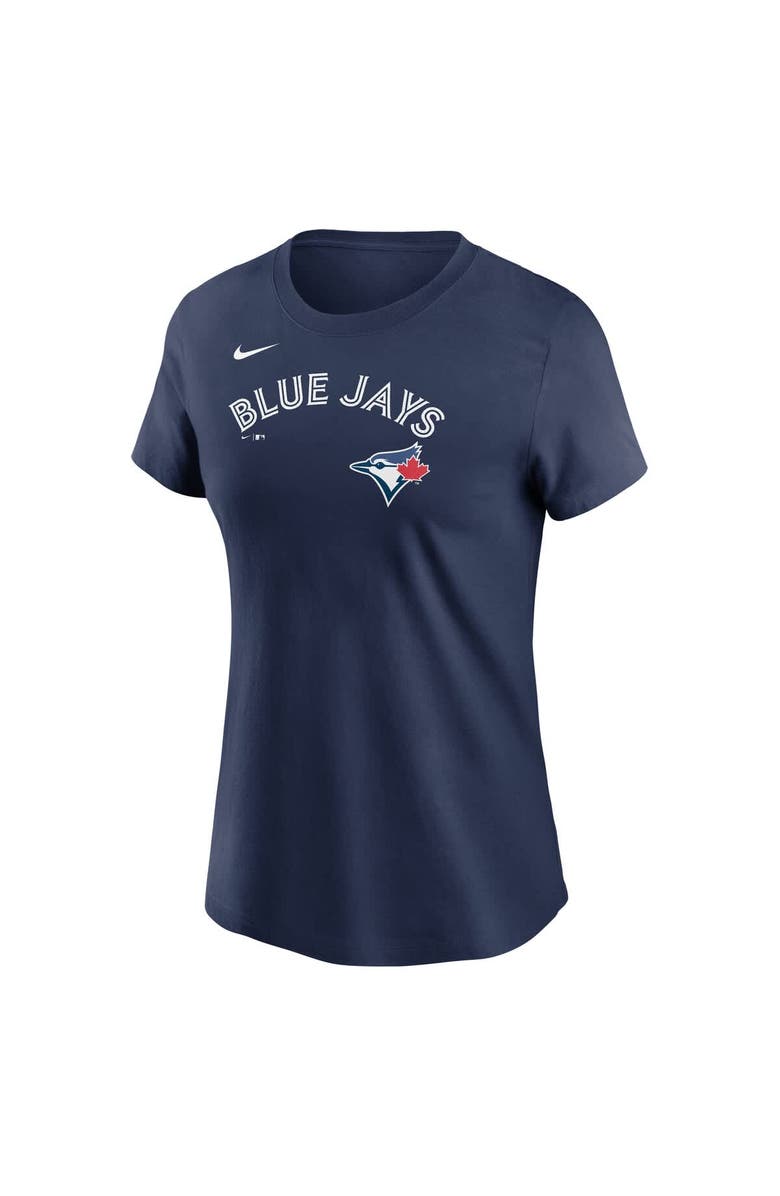Nike Women's Nike  Navy Toronto Blue Jays Fuse Wordmark T-Shirt, Alternate, color, 