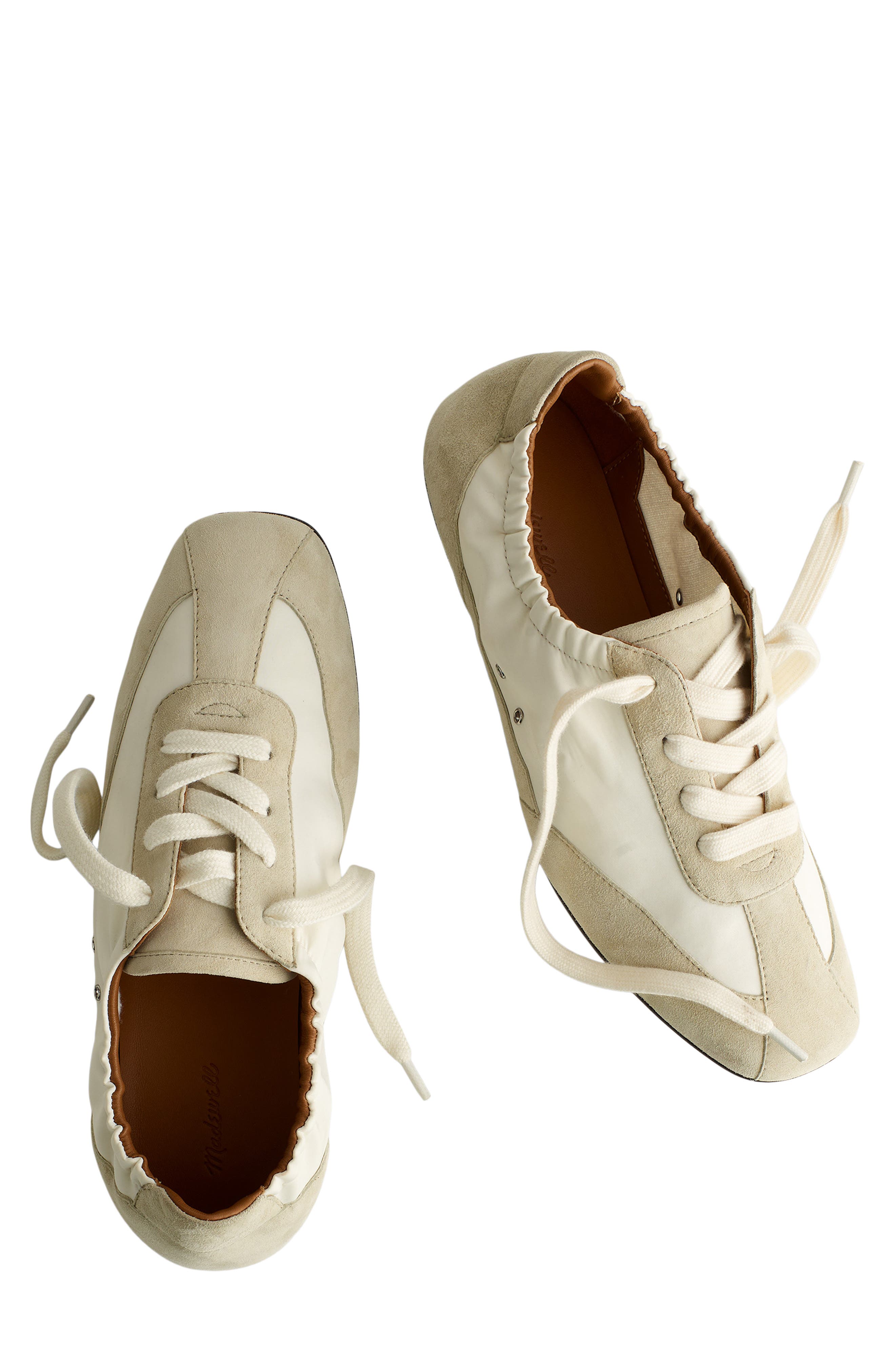 Madewell The Greta Ballet Sneaker, Alternate, color, Vintage Khaki Multi