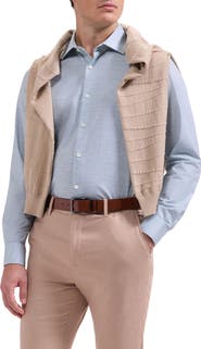 Bugatchi James OoohCotton® Space Dye Button-Up Shirt