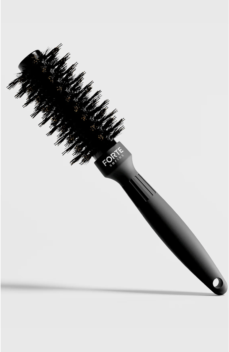Forte Series Boar Bristle Round Brush, Main, color, Black