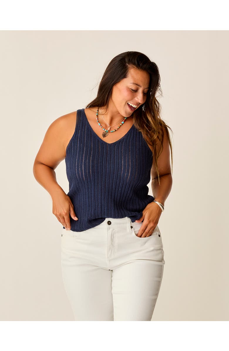 Carve Designs Micah Tank, Alternate, color, Navy