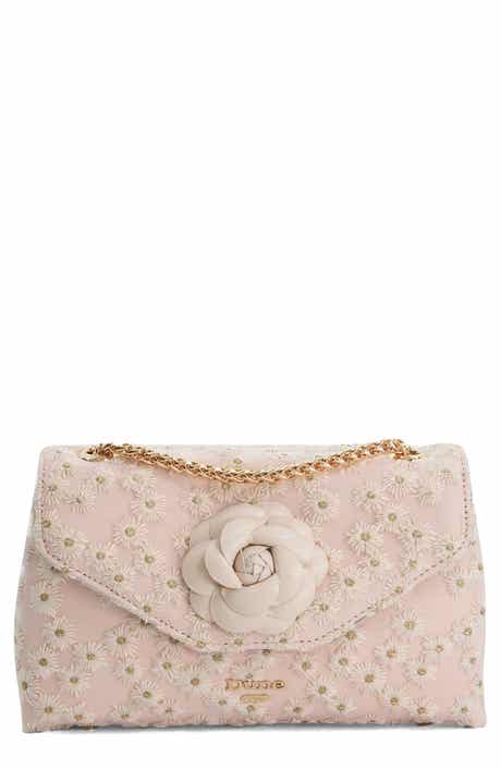 Erose Floral Embroidered Shoulder Bag