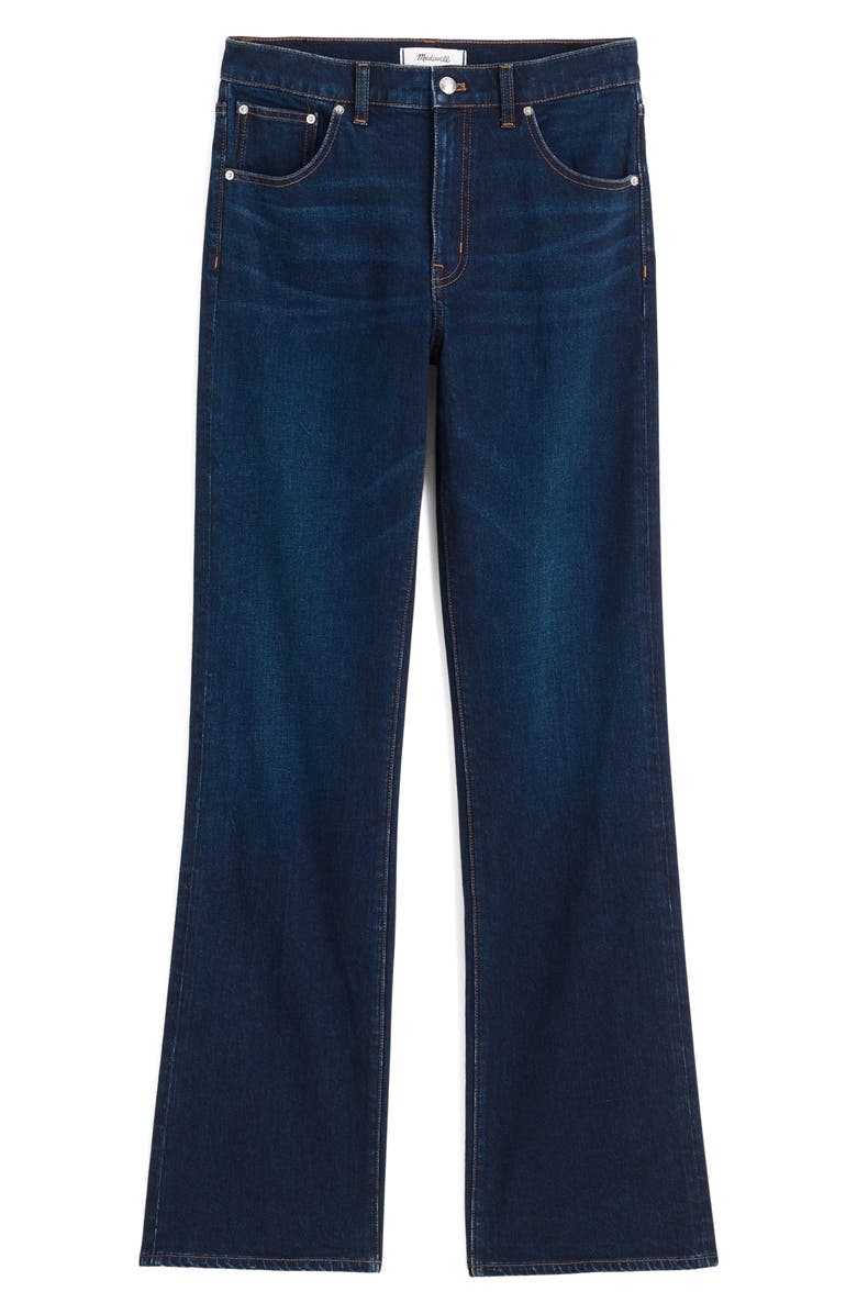 Madewell Relaxed Bootcut Jeans, Alternate, color, Foundry Wash