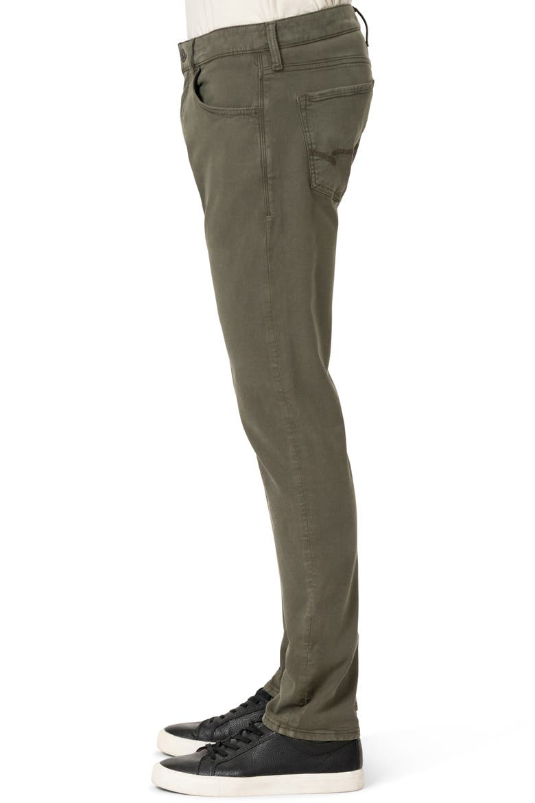 Jake Slim Fit Twill Pants, Alternate, color, TEA LEAF LUXE TWILL