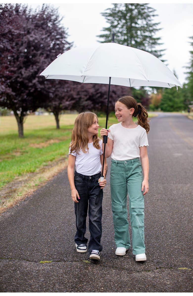 ShedRain The Duo Umbrella, Alternate, color, Stone