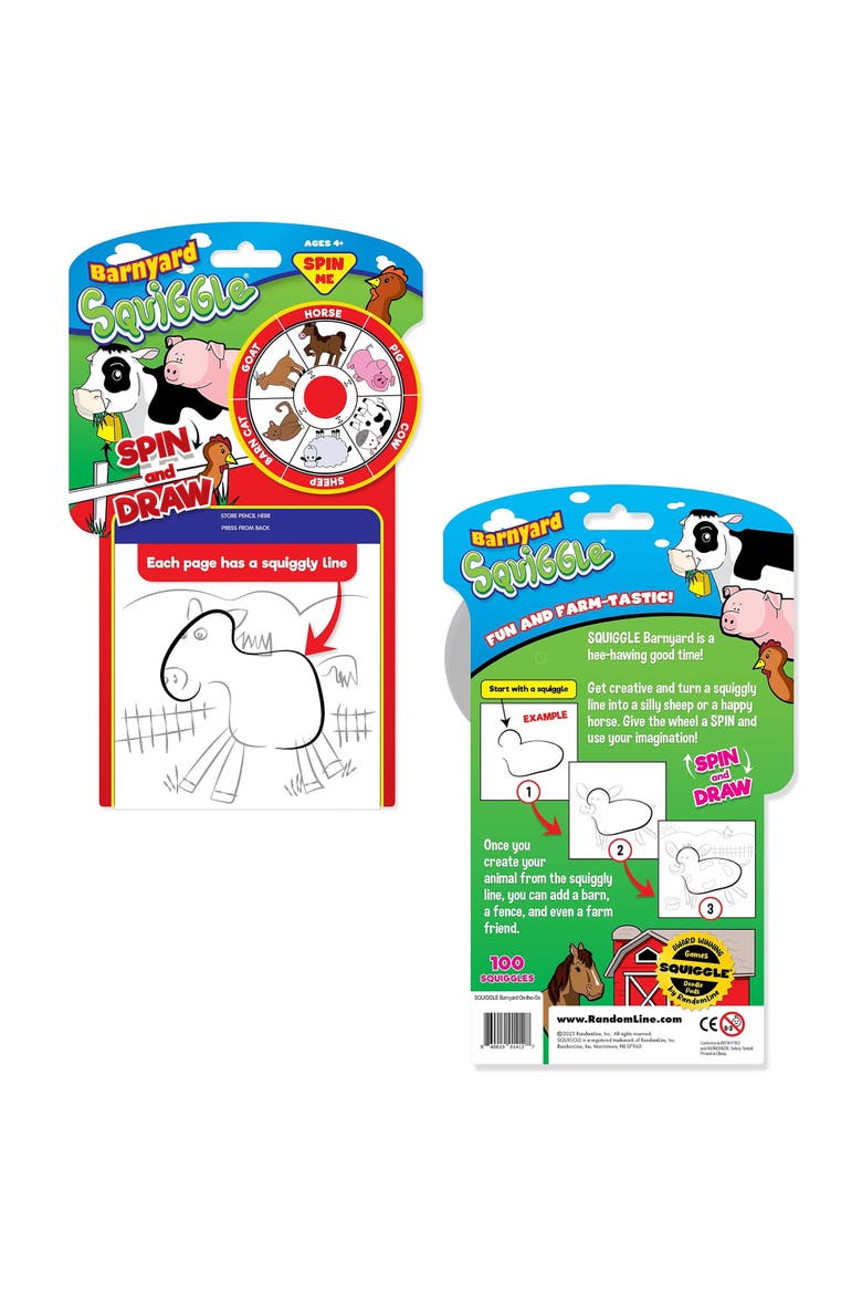 Squiggle Barnyard Onthego Doodle Pad 4+, Alternate, color, Multicolored