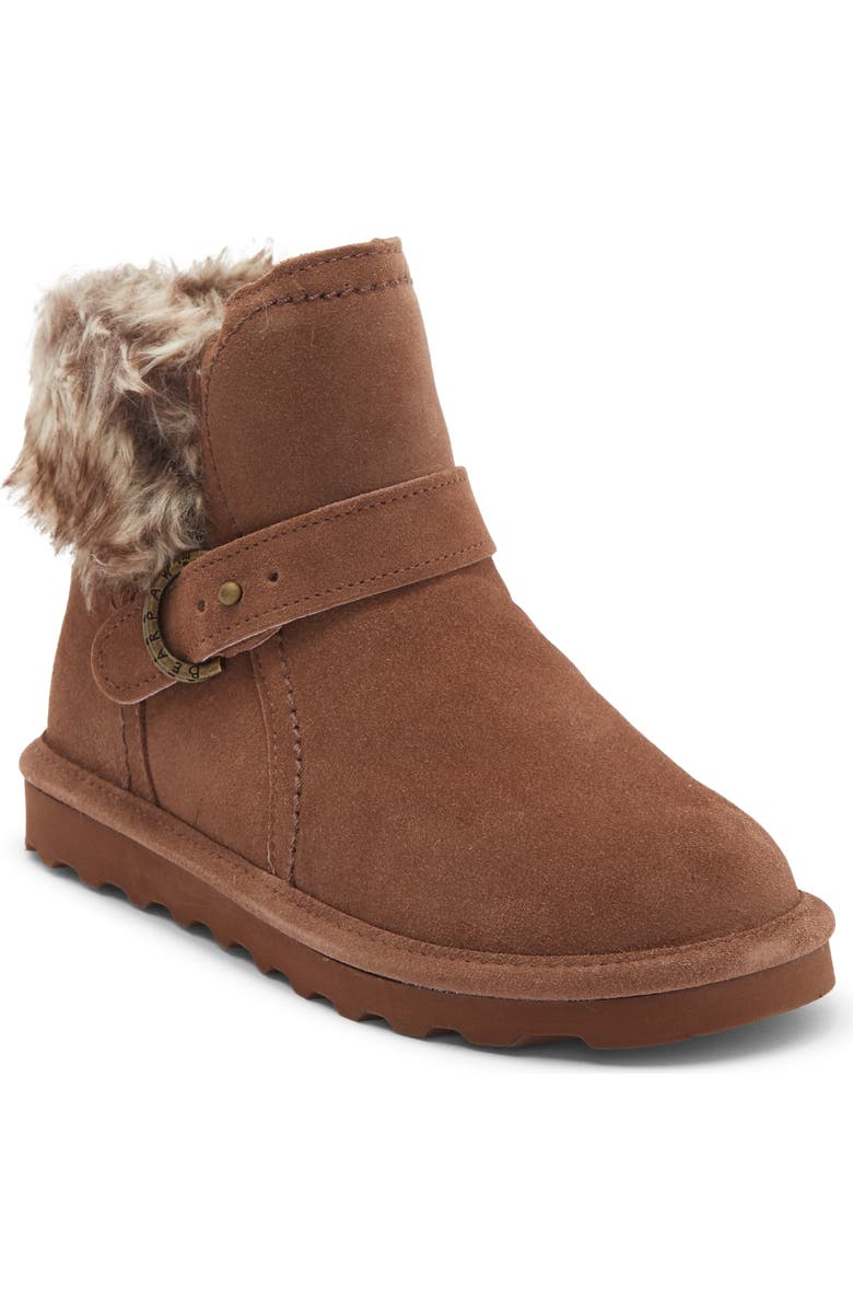 BEARPAW Koko Genuine Shearling Waterproof Boot, Main, color, Cocoa 2