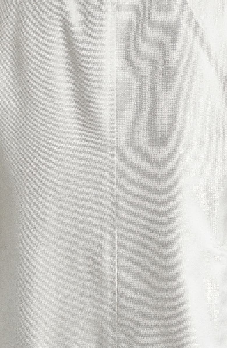 ISAIA Unito Soft Silk Twill Sport Coat, Alternate, color, White