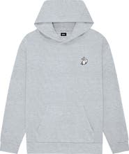 Dalix Womens Heartly Ghost Midweight Fleece Relaxed Hooded Sweatshirt