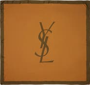 Saint Laurent Silk Square Scarf