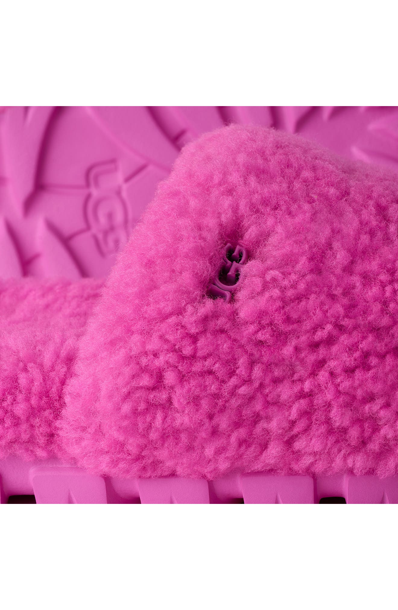 Женские сандалии UGG® Cozetta Curly Genuine Shearling Slide Slipper — фото 5
