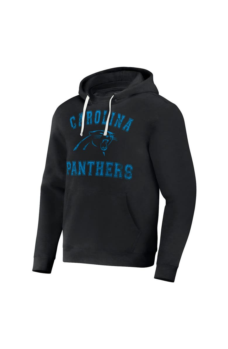 NFL X DARIUS RUCKER Men's NFL x Darius Rucker Collection by Fanatics Black Carolina Panthers Coaches Pullover Hoodie, Alternate, color, 