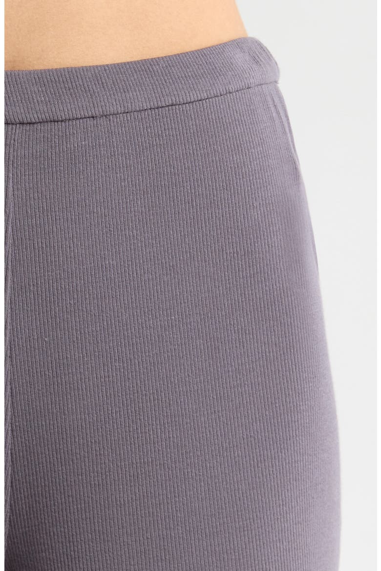 Rib Essentials Pajamas, Alternate, color, PURPLE SLATE