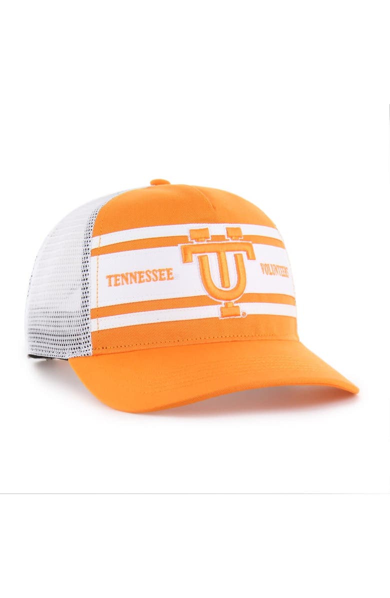 '47 Youth '47 Tennessee Orange/White Tennessee Volunteers Super Stripe Hitch Adjustable Trucker Hat, Alternate, color, Tennessee Orange