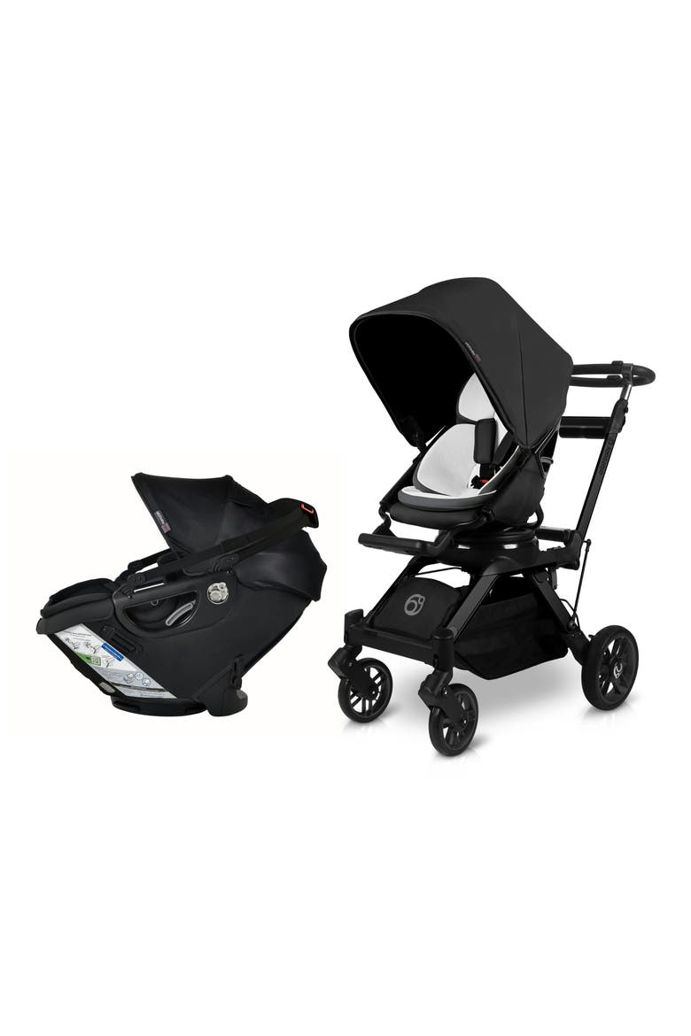 Stroll & Ride G5 Car Seat & Stroller Travel System, Main, color, BLACK/ BLACK