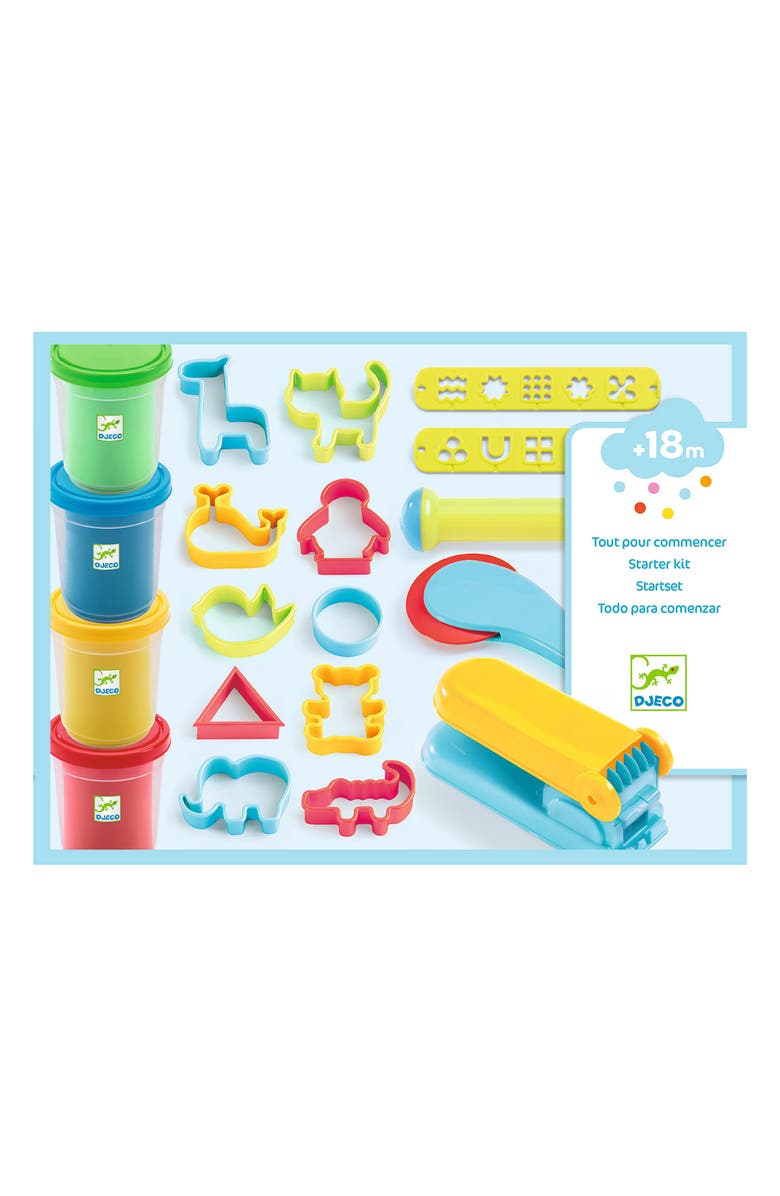 Djeco Introduction to Dough Playset, Main, color, Multi