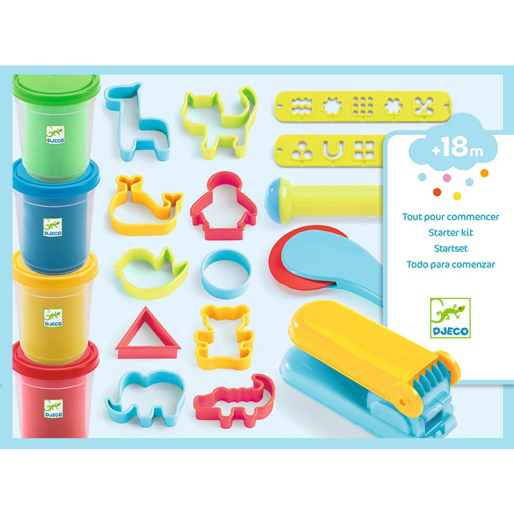 Djeco Introduction to Dough Playset in Multi  product