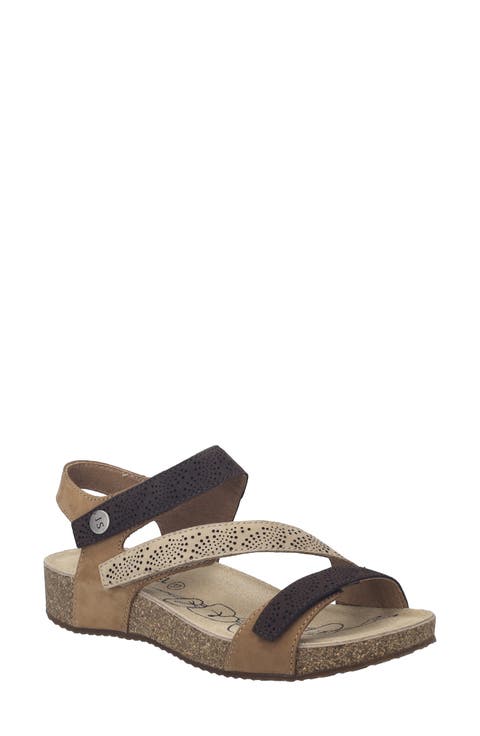 Tonga 73 Ankle Strap Platform Wedge Sandal (Women)