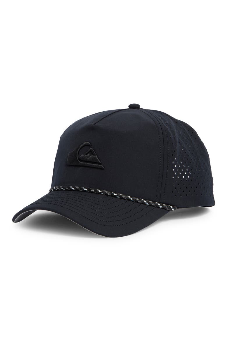 Perfstorm Perforated Baseball Cap, Main, color, BLACK