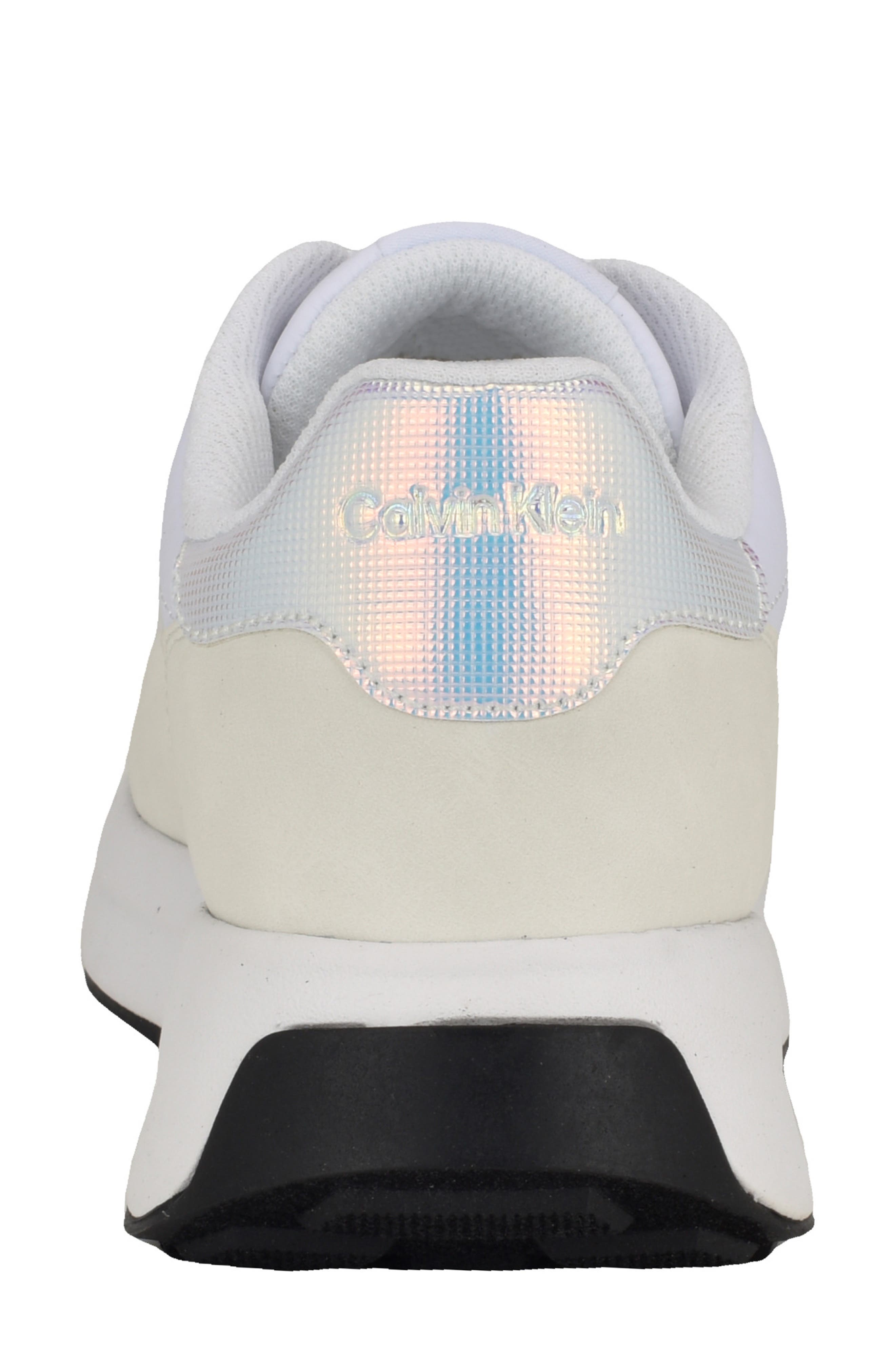 Hallie Wedge Sneaker, Alternate, color, WHITE