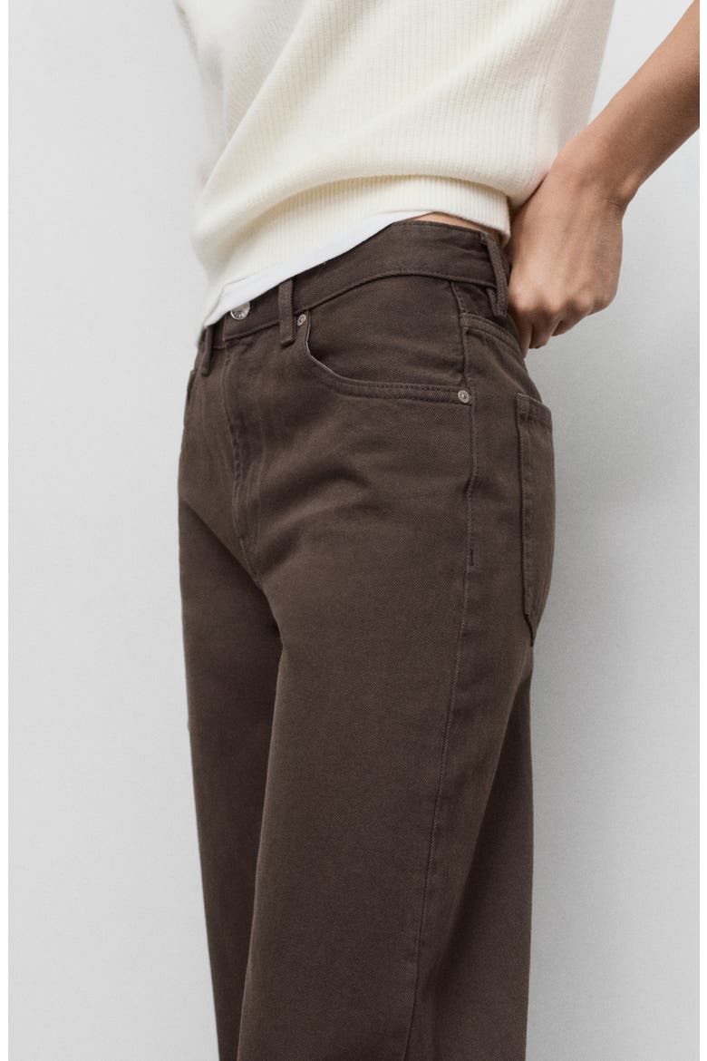 Miami Straight Leg Jeans, Alternate, color, CHOCOLATE