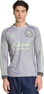 adidas Men's adidas  Gray Club America 2025/26 Third Replica Long Sleeve Jersey