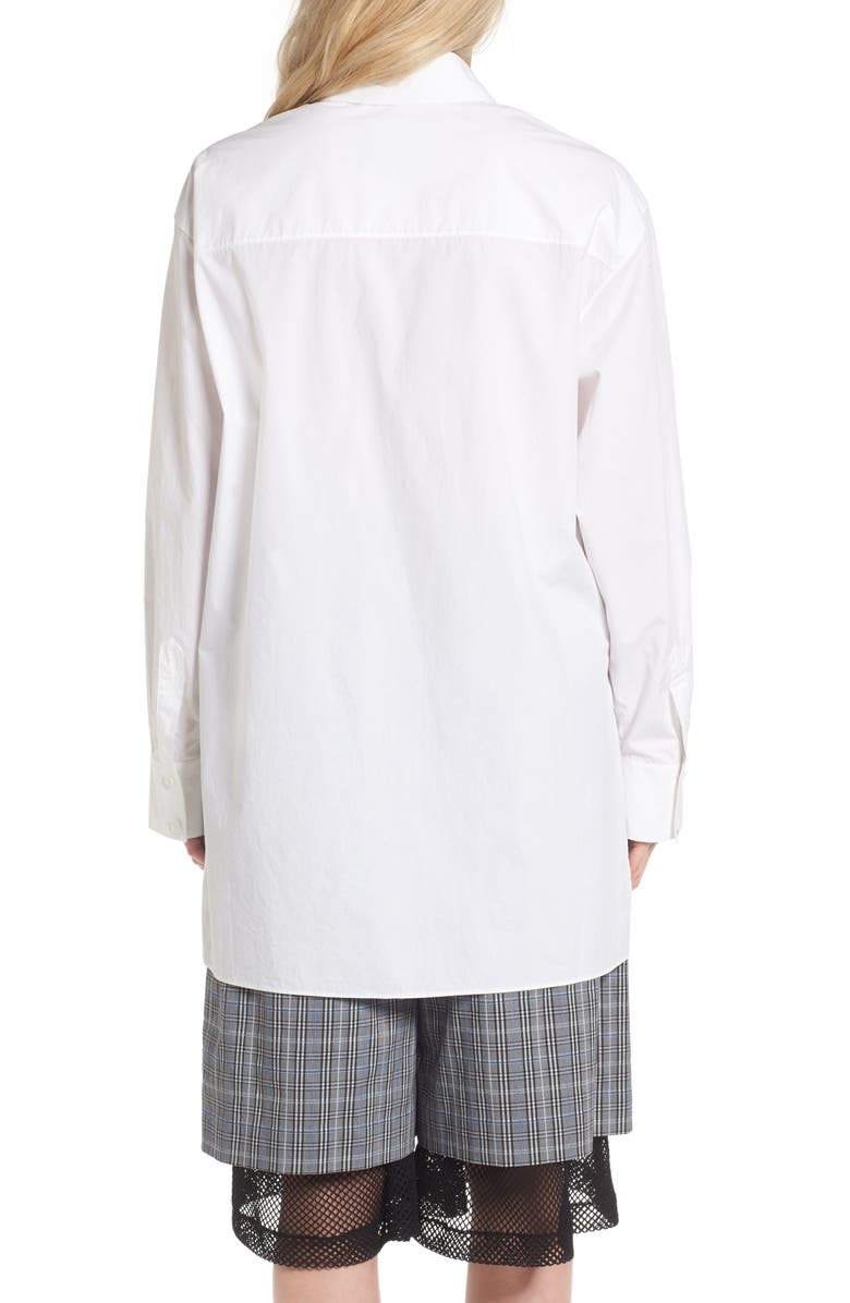 J KOO Ruffle Blouse, Alternate, color,