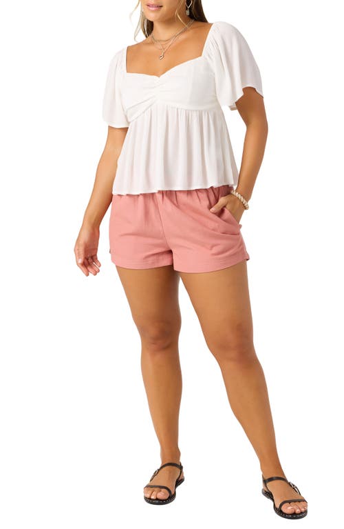 O'neill Reema Babydoll Top In Gray