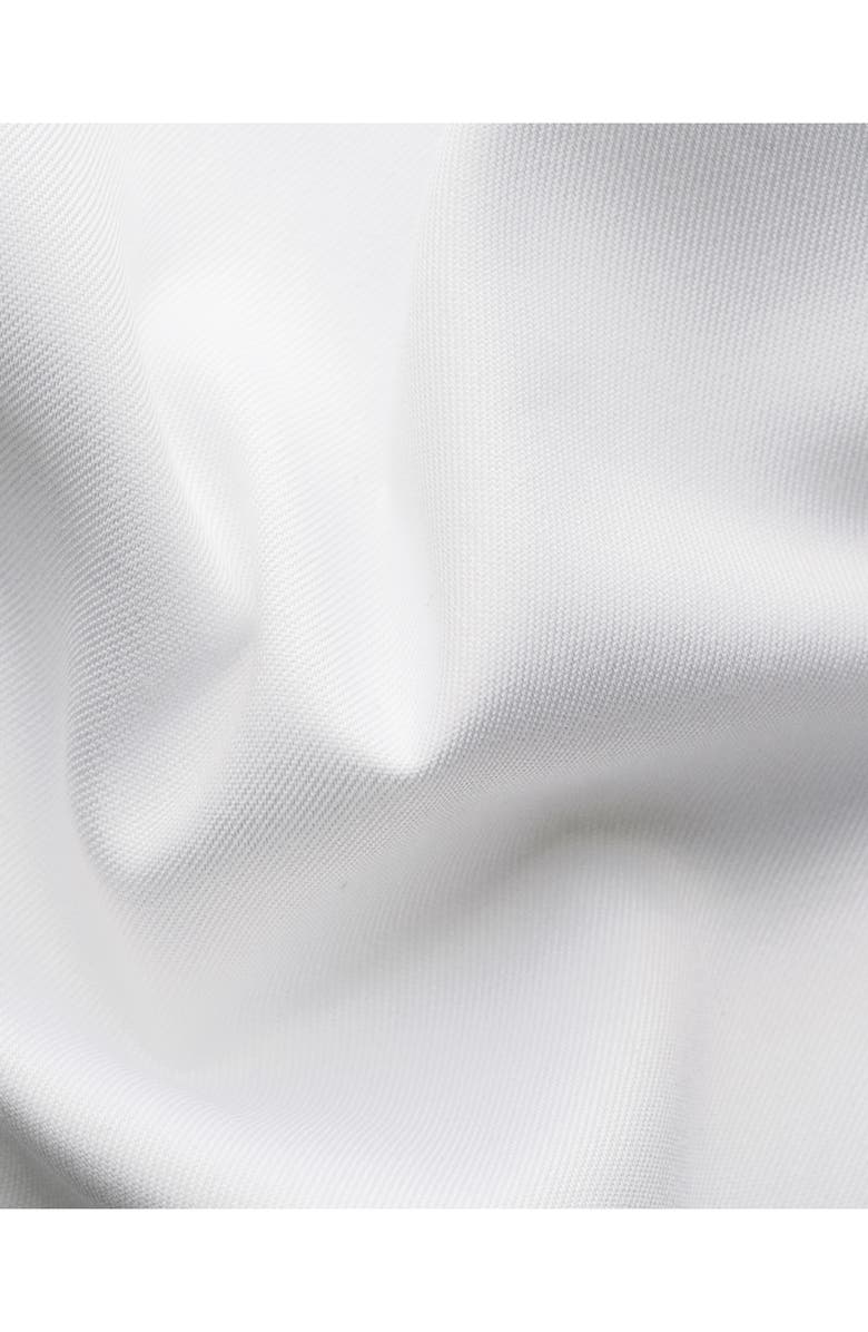 Eton Slim Fit Striped Bib Tuxedo Shirt, Alternate, color, White