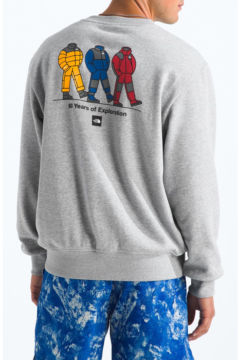 Celebration Graphic Sweatshirt, Alternate, color, TNF LIGHT GREY HEATHER