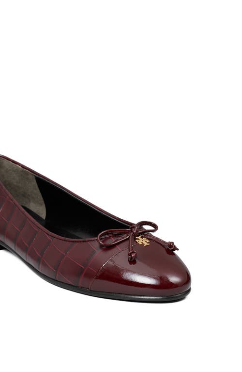Tory Burch Cap Toe Ballet Flat