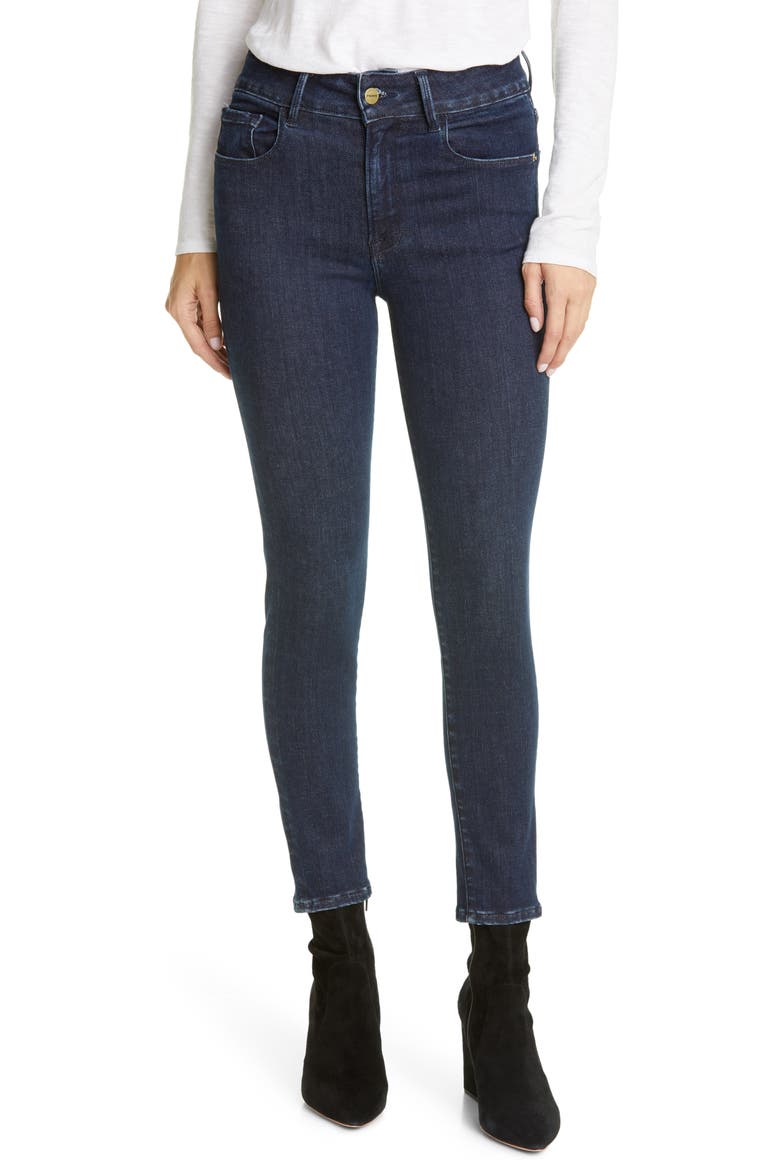 Le One Skinny Jeans, Main, color, KELLER