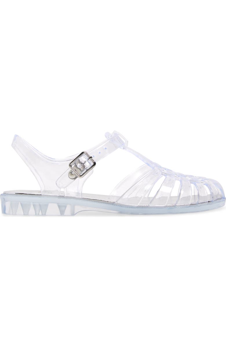 Jeffrey Campbell Gelly Sandal, Alternate, color, Clear