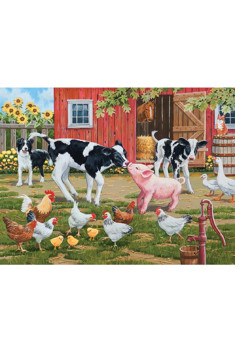 Meeting New Friends 300 piece Jigsaw Puzzle for Adults, Alternate, color, Multicolor