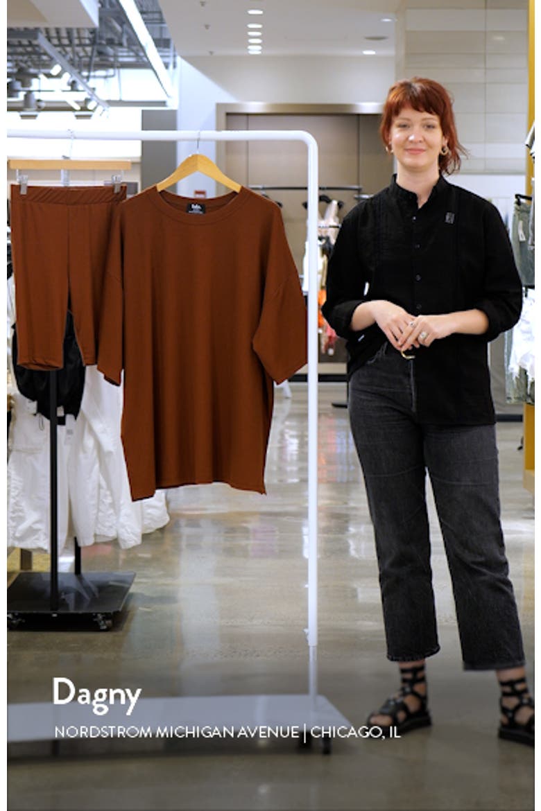 Malone Rib Oversize T-Shirt & Shorts video